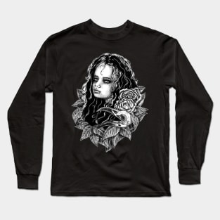 Raven Rose Long Sleeve T-Shirt